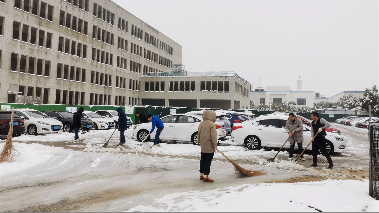 雪绽琼花日 扫雪暖心时丨开云集团官网开云集团官网首页-开云(中国)
开展扫雪除冰活动